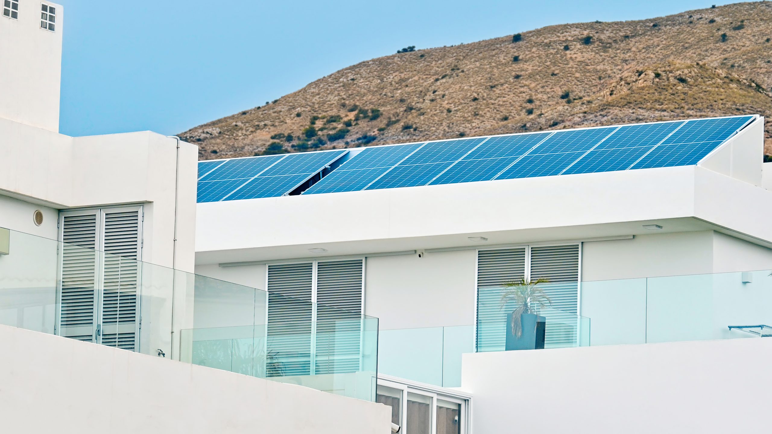 Solar panels in Spain